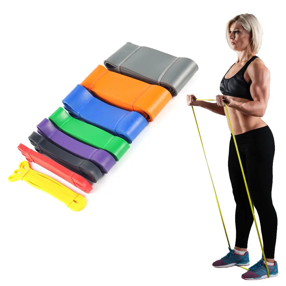 Workout Pull up Assist Exercise Fitness Elastic Band Gym LaTeX Rubber Resistance Stretching Band Set