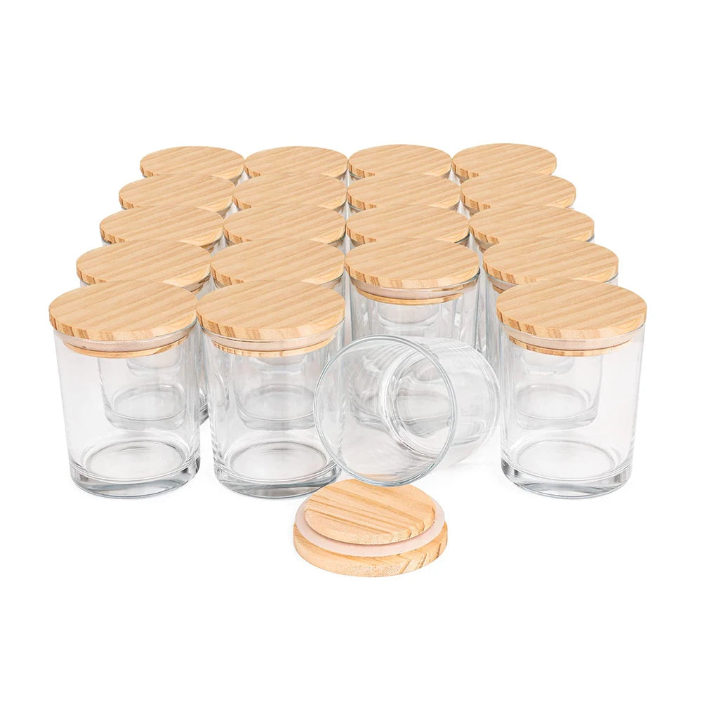 Frosted Scented Candle Jars Para Vela Glass Vidrio Jar Container Candle Holder Candle Containers