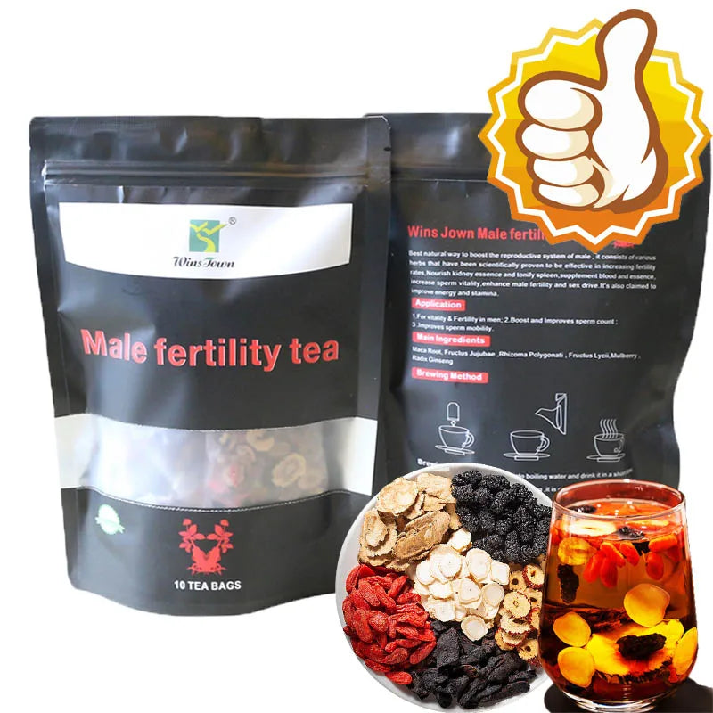Winstown Male Fertility Tea Herbal for Malefunction Enhancement Natural Chinese Men and Women Malefunction Vitality