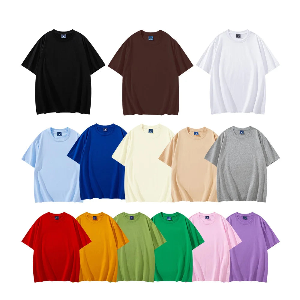 Blank t Shirts for Men in Bulk  100%  Plain Custom t Shirt Printing Manufacturer 100 Cotton Screenprint Custom Cotton t Shirt