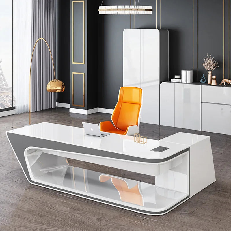 Corporate Office Table Factory Price Luxury Long Lasting Office Furniture Modern Office Desk