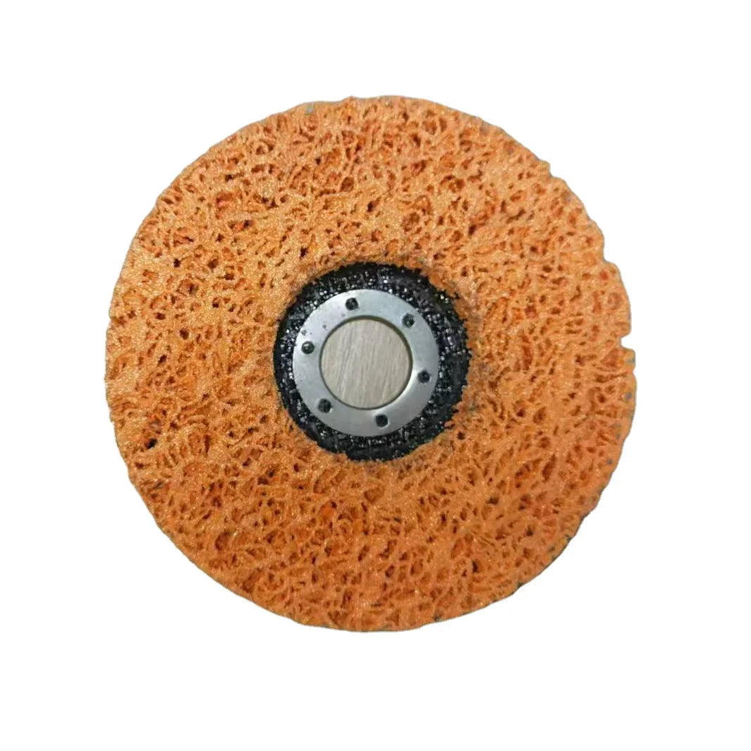 Pexmientas Abrasive Tool Car Repair Orange Ceramic Removing Paint Stripper Disc Abrasive Clean and Strip It Disc Poly Strip Disc