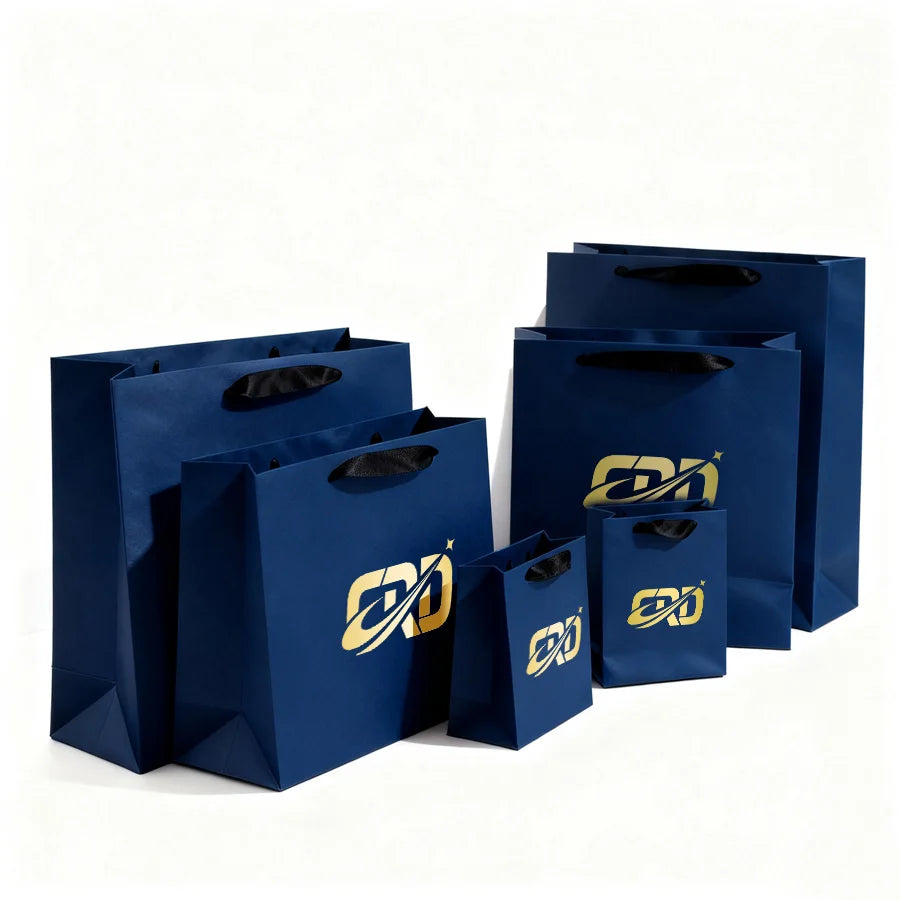 Factory Direct Custom Kraft Paper Bags Fashion Design Best Selling Low MOQ Wholesale Recyclable