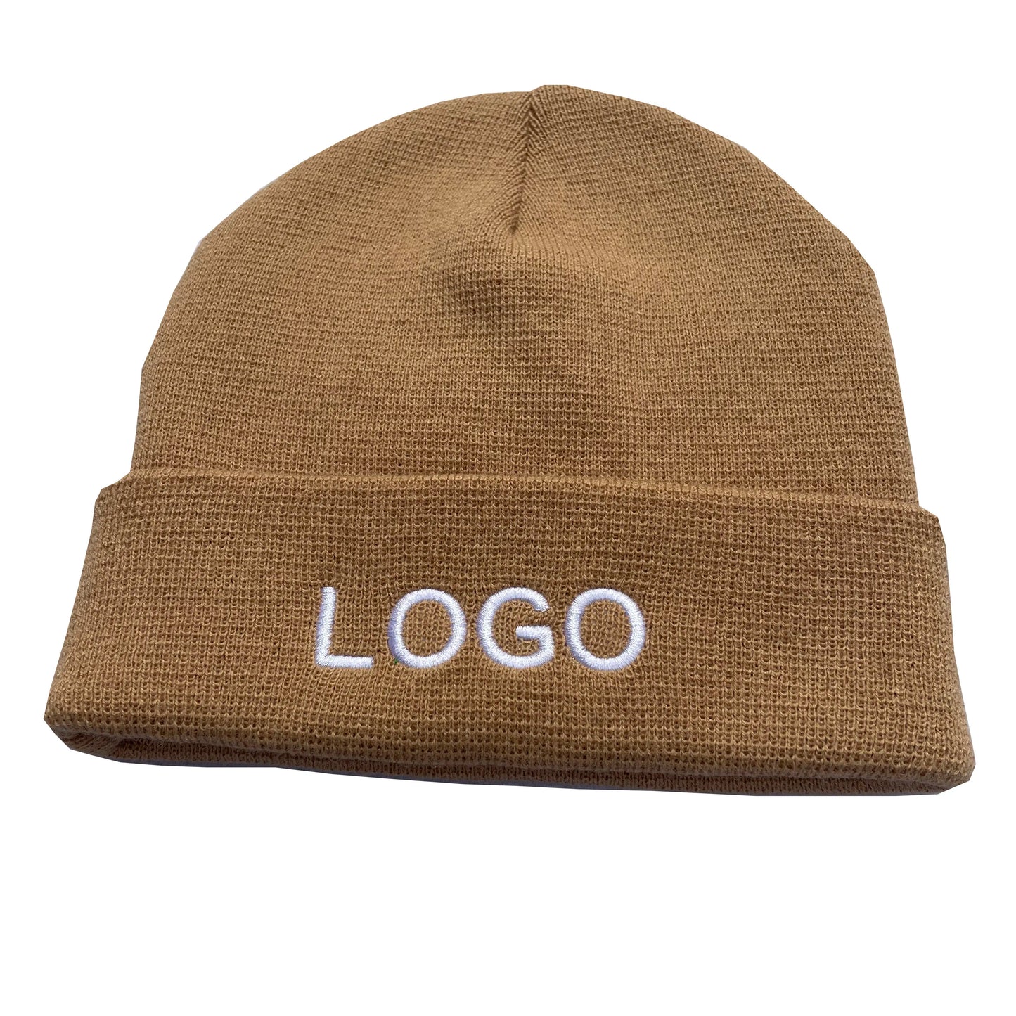 Wholesale 2024 Toques Customized Unisex Solid Color Winter Warm Acrylic Knitted Custom Beanie Hat With Custom Logo