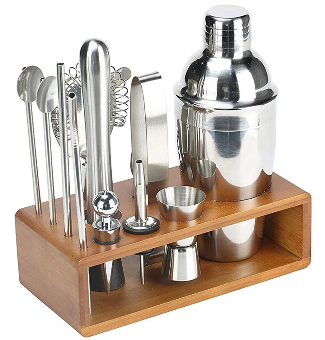 Camol Cocktail Shaker Set 13 Piece Bar Kit 550ml Stainless Steel Cocktail Shaker China Wholesale Custom Logo Cocktail Shaker 