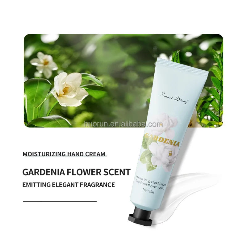 Customizable Floral Travel Set 50pcs Factory-Batch Adult Moisturizing Hand Cream Nourishing Herbal Whitening Formula Vitamin 