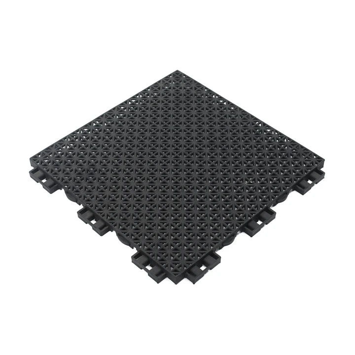 Outdoor Basketball Court Tiles Made of Durable PP Material