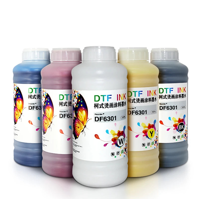 Factory Price Direct to Film White Ink Cmyk Pigment Digital Heat Transfer Printing Dtf Ink for Printers