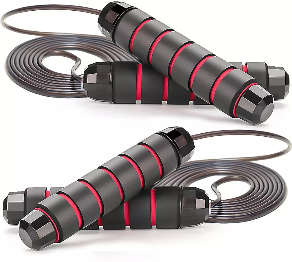 Hot Top Home Fitness Jump Rope Skipping Rope with Ball Bearings Jump Speed Rope