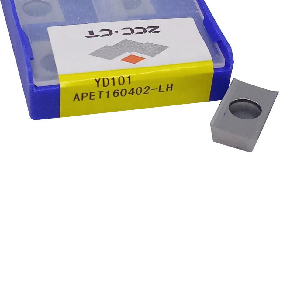 ZCC CT YD101 APET160402-LH APET APET 1604 CNC Tools Insert Carbide Inserts Lathe Machining Lathe Cutting MOQ: 10pcs