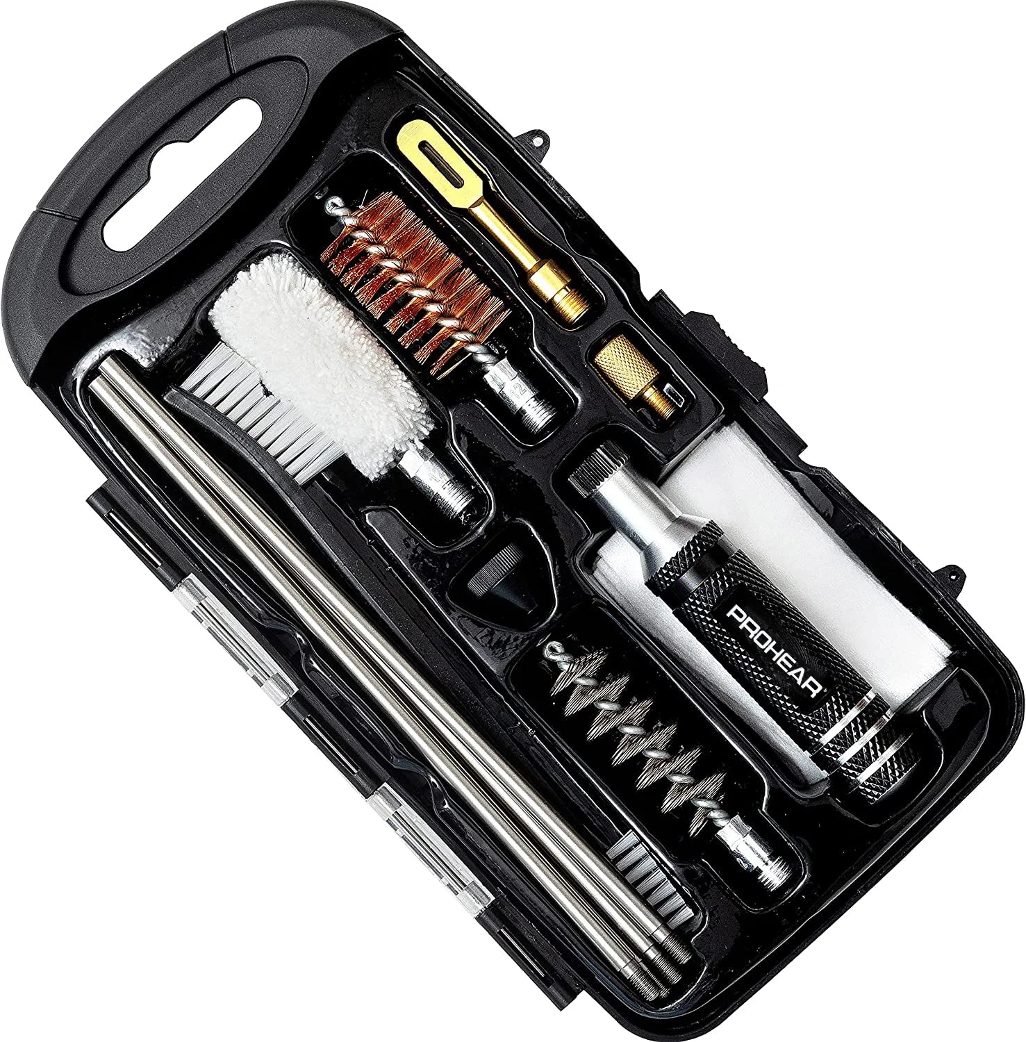 Universal Steel Barrel Gun Cleaning Kit with Customized Brushes Security Use 9mm Best