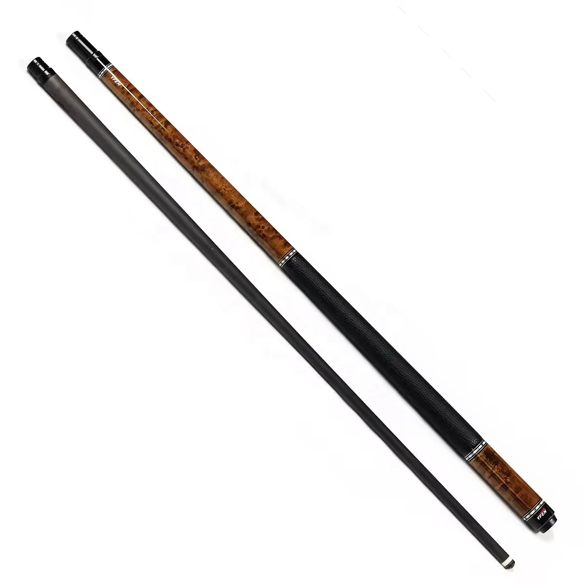 Newest High End Yfen M8 Handmade Carbon Fiber 12.5mm 1/2 Billiard Pool Cue With Extension