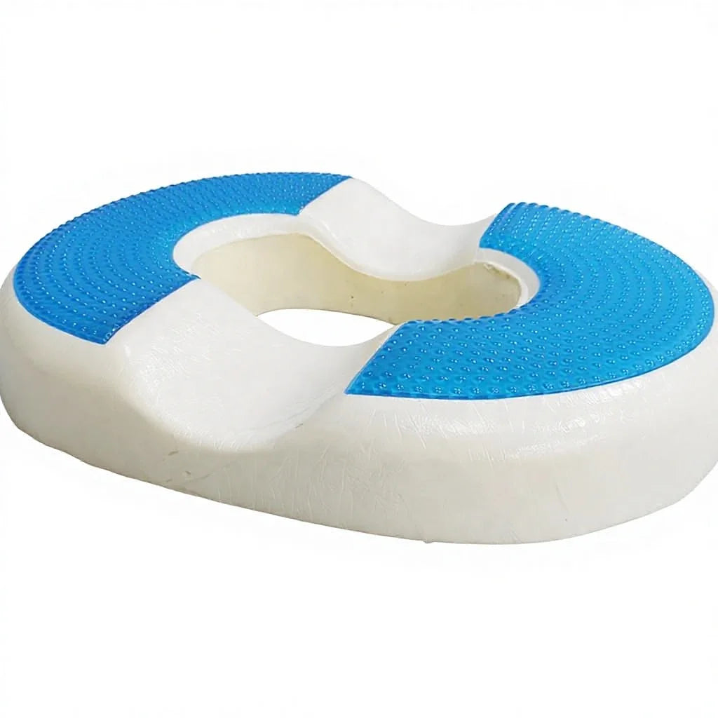 Gel Memory Foam Orthopedic Pillow Cushions Cooling Donut Hemorrhoid Coccyx Tailbone Pain Relief Back Support Pillow