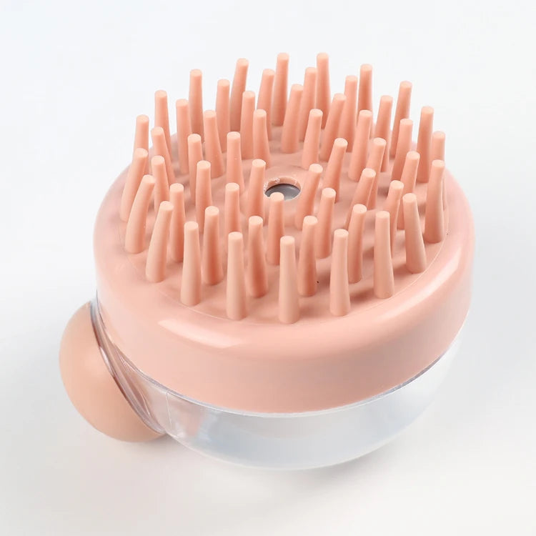 Ionic Nylon Head Scrubber Hairbrush Hair Washing Comb with Scalp Massage Feature for Shampoo Brush Care