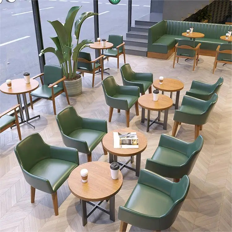 Restaurant Booth bar Music bar Tea Restaurant Lounge Area Milk Tea Shop Sofa Tables Chairs