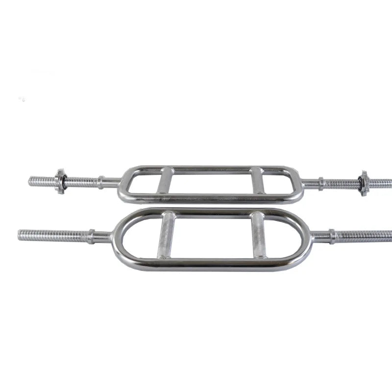 Hammer Curl Weight Lifting Bar for 1 Inch Standard Weight Plates Barbell for Bicep Curls Triceps and Bodybuilding