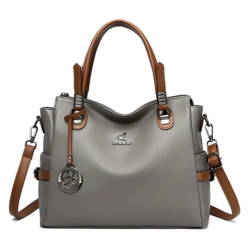 New Luxury Bags Women Handbags Designer Large Capacity Crossbody Female Shoulder Bag PU Leather Casual Custom Tote Hand Bag