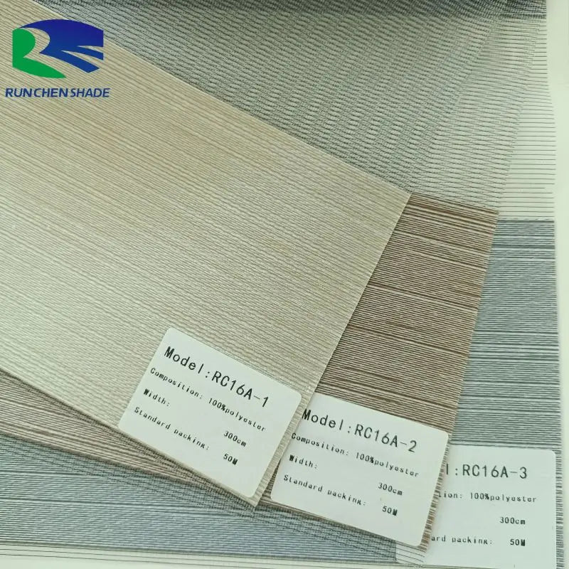 Modern Electric Spring Plain Fabric Wrapped Inserted Covered Customized Vertical Blind Combi Shade Cassette Matching Cheap Pr