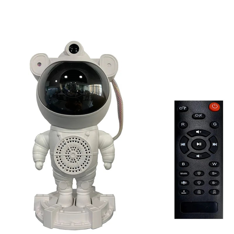 LED Astronaut Children's Projection Night Light USB Plug-in Creative Starry Sky Christmas Holiday Gift