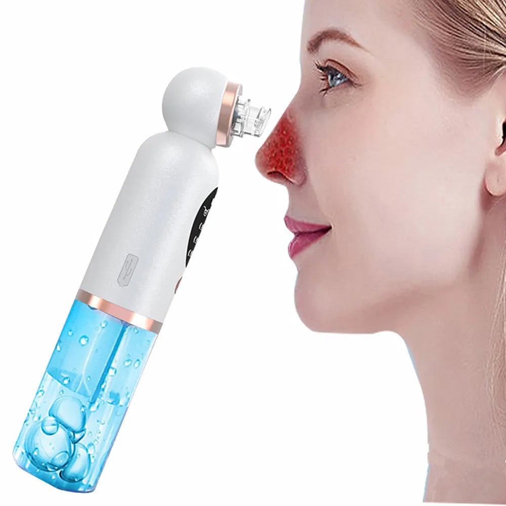 IFINE Beauty Water Circulation Small Bubble Blackhead Removal Device Extractor Tool Pore Cleaner Vacuum Blackhead Remover