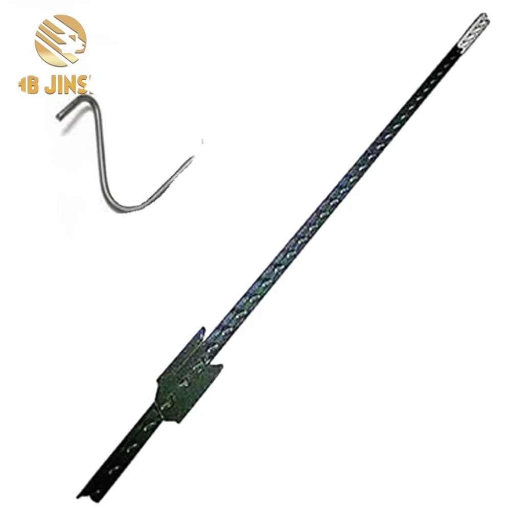 Post Design 1.33lbs 6 Ft 7ft 8ft 10ft Green Painted Studded T Post for Farm Fence