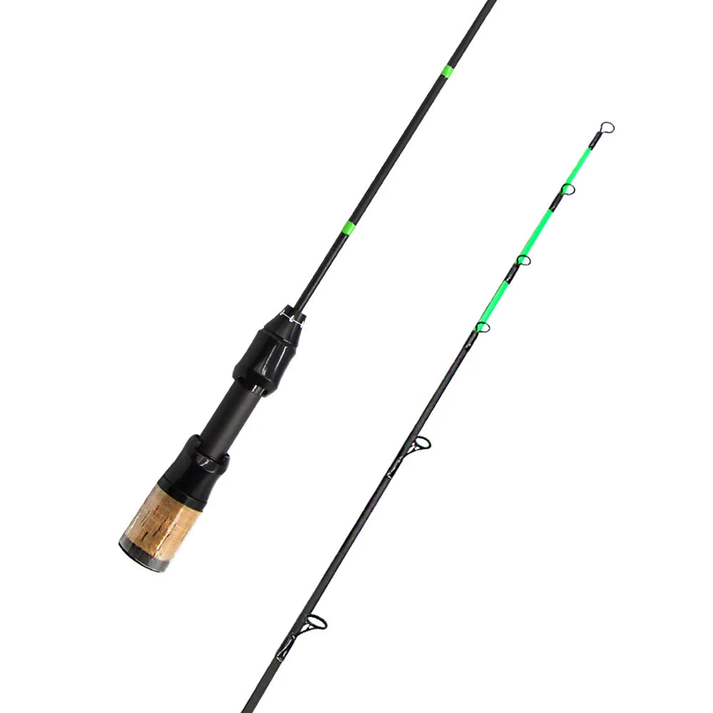 Factory Direct Evolve Finesse Reel Seat Fishing Tackle Winter Cork Handle Ice Mini Fishing Rod