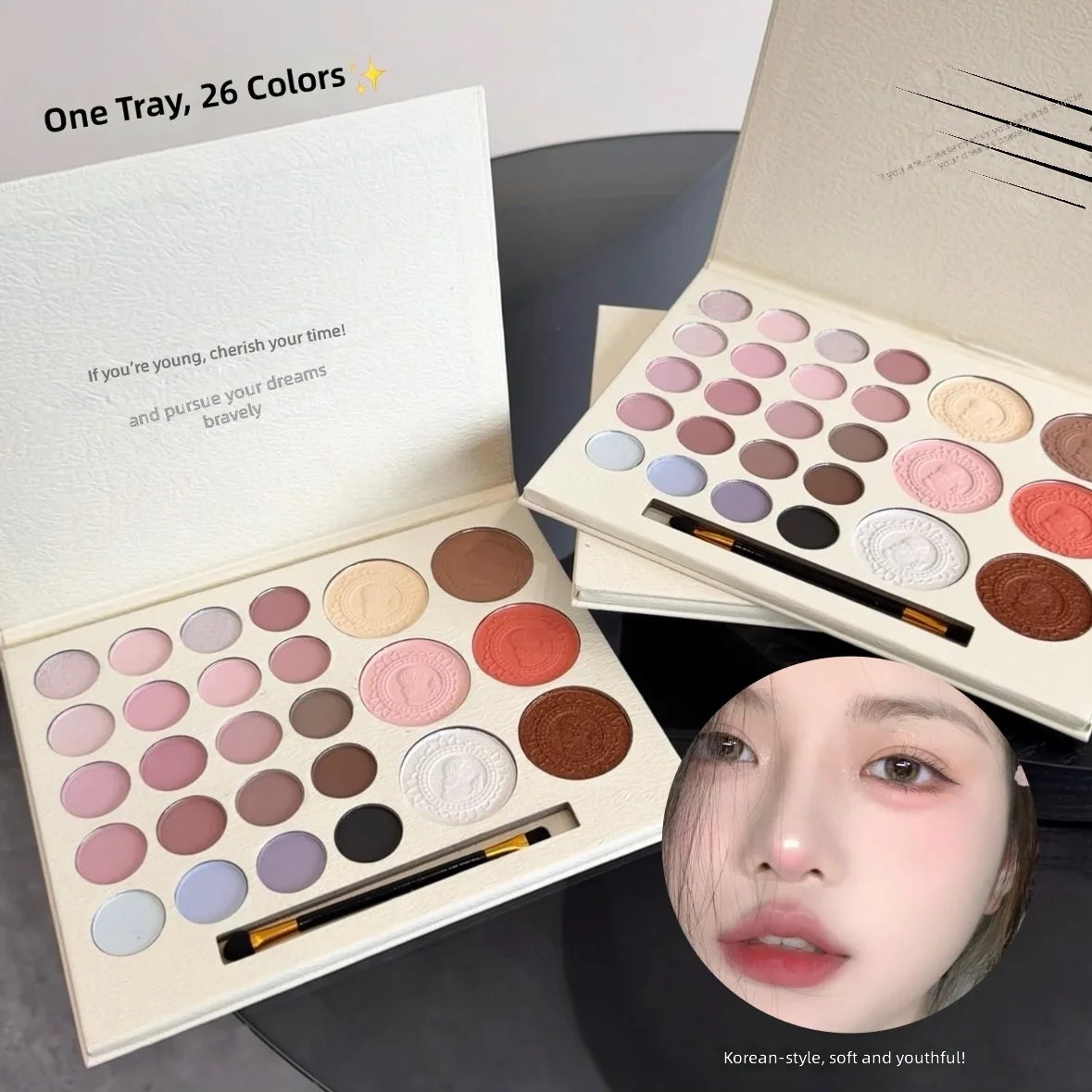 High Pigment  Vegan Matte Shimmer Chameleon Multichrome Glitter Eyeshadow Palette Custom Private Label Eyeshadow Palette Diy