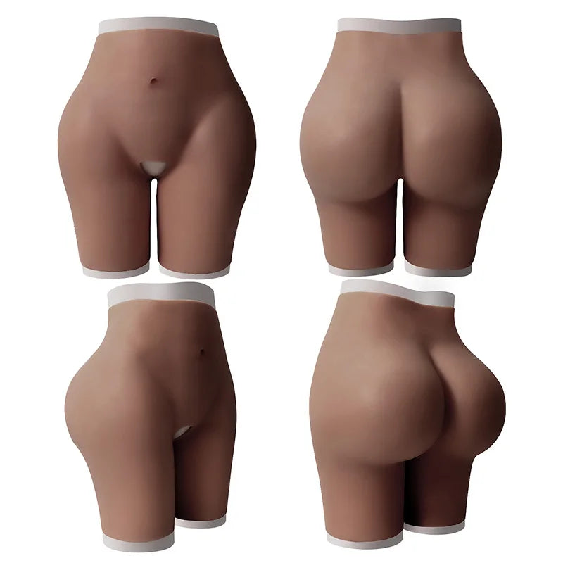 Africa Women Large Size Silicone Butt and Hip Enhancer Silicon Buttock  Africa Women Panties Bum Lift up Panties Enhancement