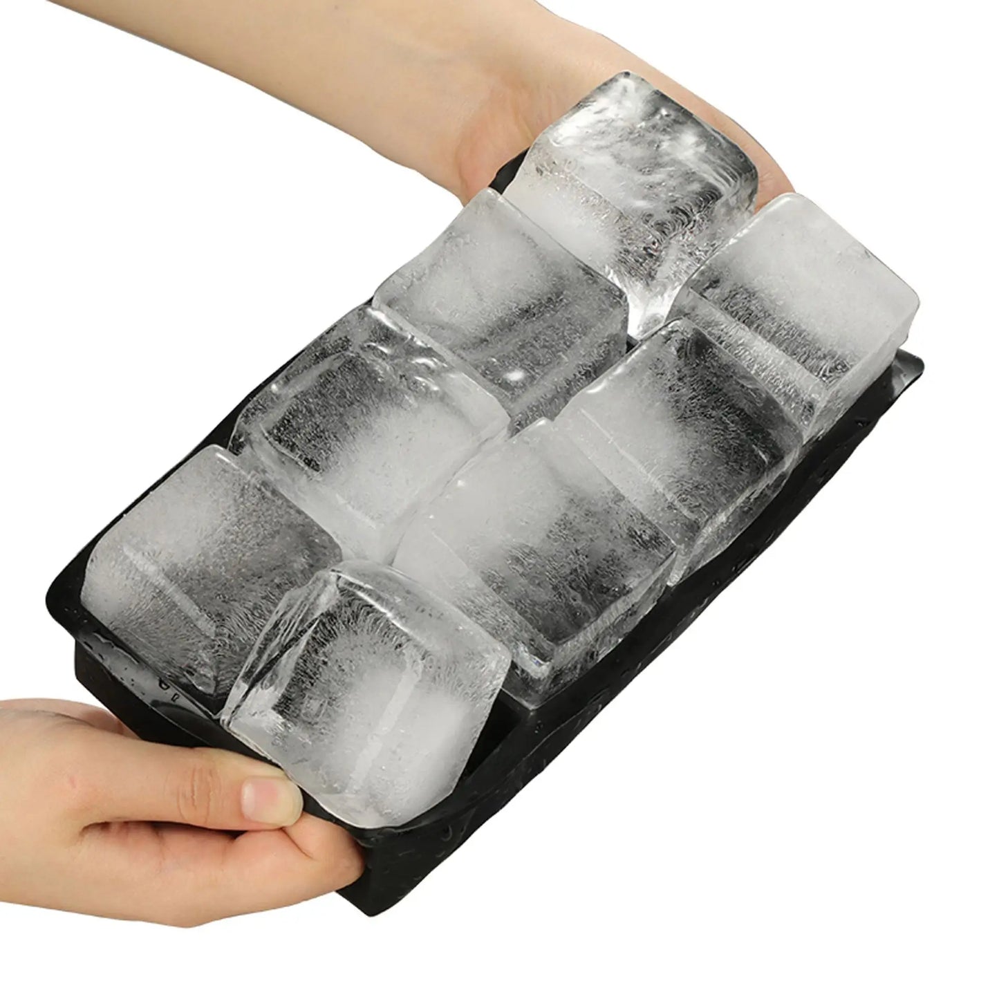 Best Selling BPA-Free Food Grade Mini Silicone Ice Cube Molds Eco-Friendly Flexible Easy Release Lid Honeycomb Ball Ice Cream