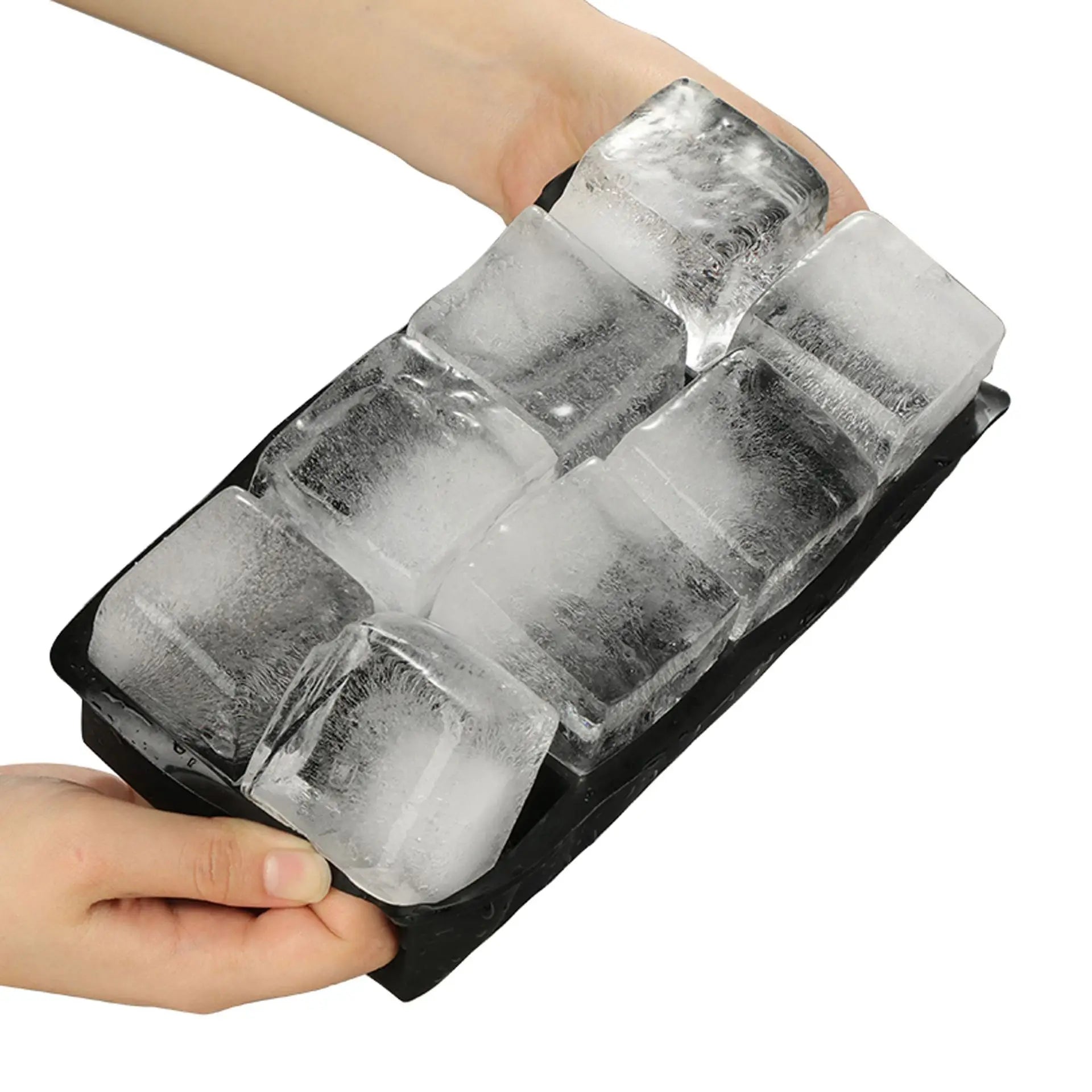 Best Selling BPA-Free Food Grade Mini Silicone Ice Cube Molds Eco-Friendly Flexible Easy Release Lid Honeycomb Ball Ice Cream