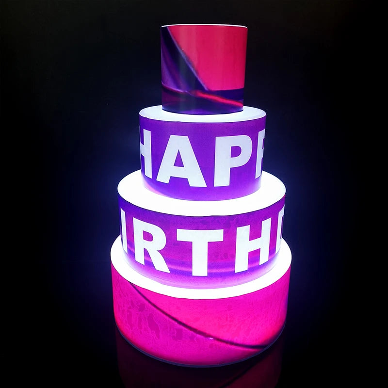 Shefan SF-203 LED Acrylic Bottle Presenter for Birthday Glorifiers