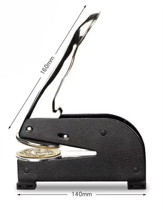 Embossing Seal Stamp  Embosser Metal Notary Stamp  Personalize Embosser Seal Stamping Paper Notary Leather Embossing Dry Seal