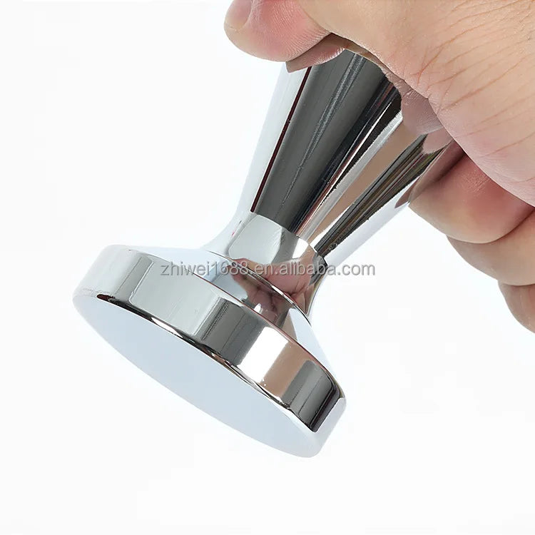 2024 Hot Sale Barista Tools Stainless Steel Coffee Tamper 51/53/58mm Coffee Powder Hammer Coffee Bean Press Tamper