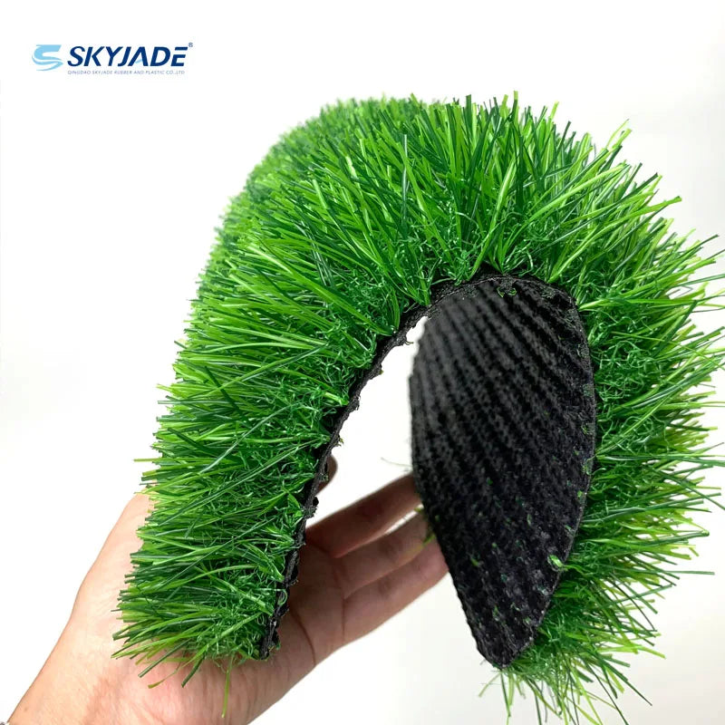 SKYJADE Cheap Artificial Faux Turf Synthetic Lawn Carpet 7mm 8mm 10mm 15mm 20mm 25mm 35mm Landscape Grass