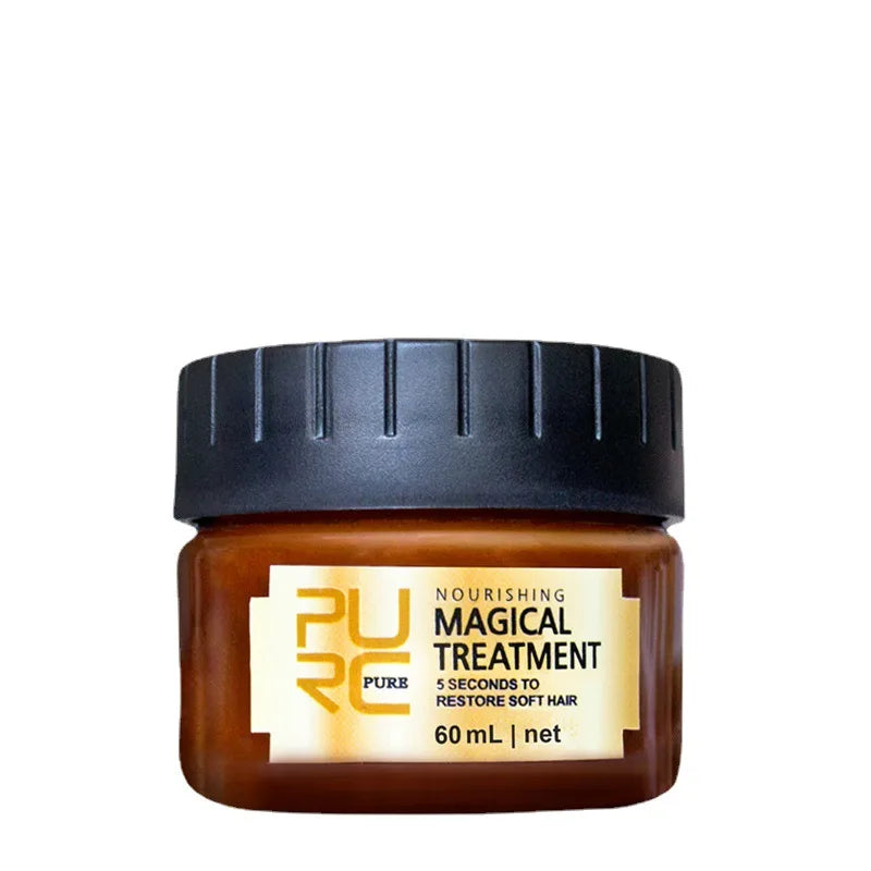 60ml Magical Treatment Mask  Repairs Damage Restore Soft Hair Care for All Hair Types Keratin Hair Scalp Treatment HH