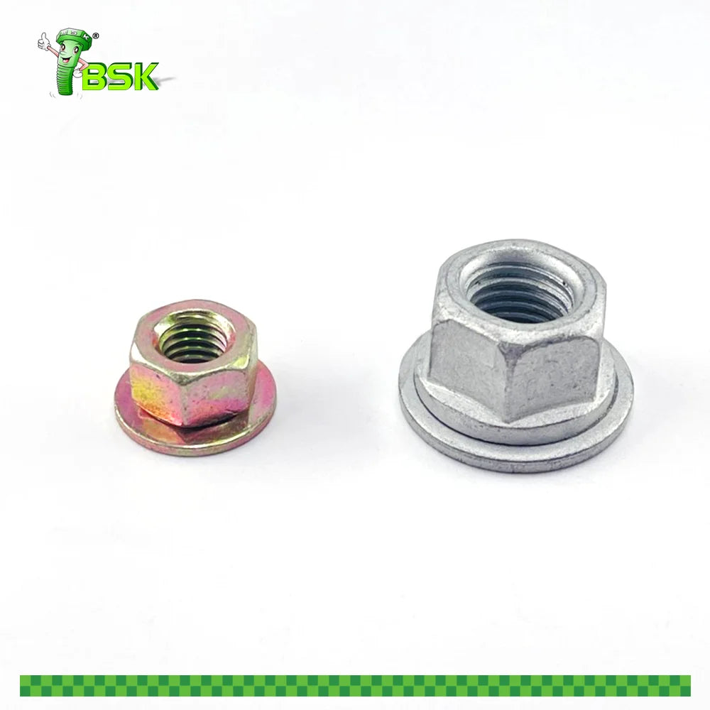 QC /T 953 Commercial Road Vehicles - Flat Attachment Wheel Fixing Nuts M4 M5 M6 M8 M10 M12 M16 M18 M20 M22 Rotating Flange Nu