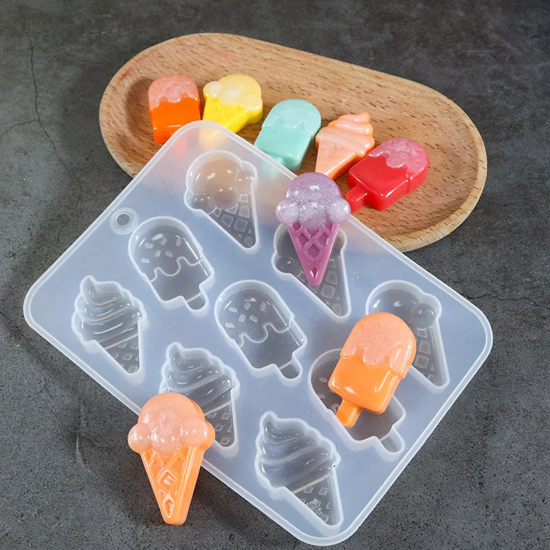 HY Silicone Ocean Animals Sea Casting Molds for for DIY Jewelry Making Dangle Pendant Earring Necklace Craft Accessories