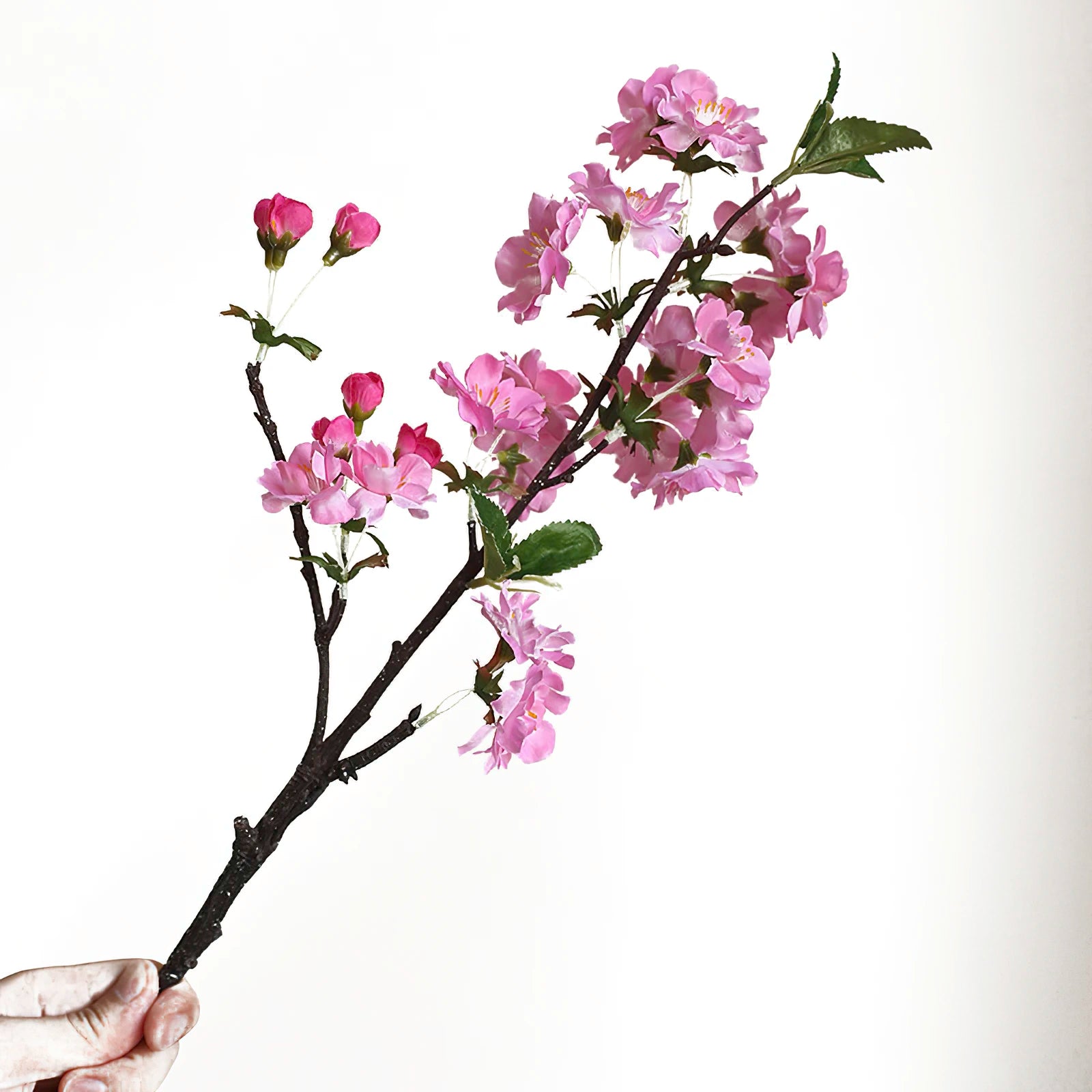 Low MOQ Artificial Flowers for Home Decor Peach Blossom Floral Arrangement Wedding Decor Faux Flowers DIY Arrangement Floral