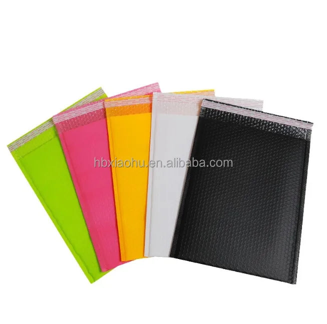 Brand New Material Custom Bubble Envelop Mailers Custom Printed Matte Black Bubble Mailer With Logo Bubble Bags for Packing