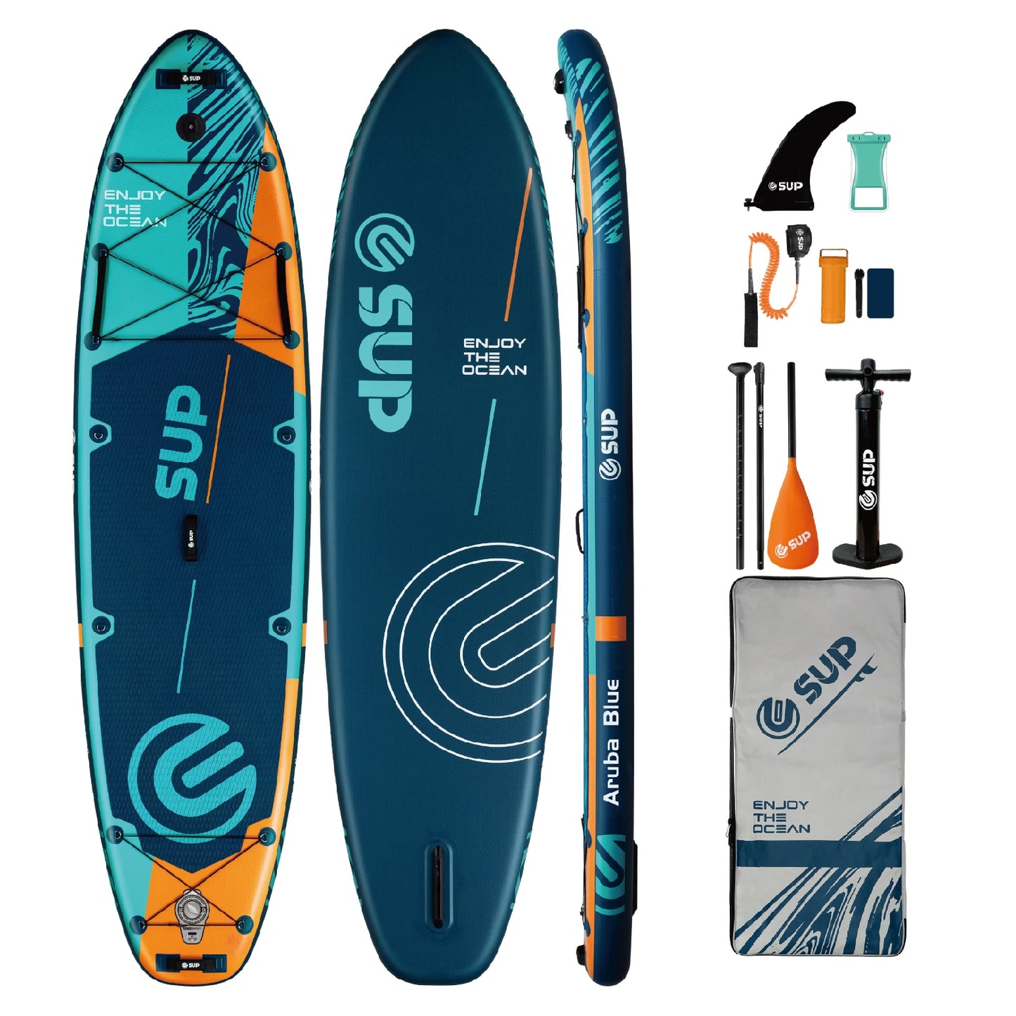 Outdoor SUP Surfboard Easy to Keep Stability Impact Resistant ISUP PVC Material Action Camera Mount Water Sport