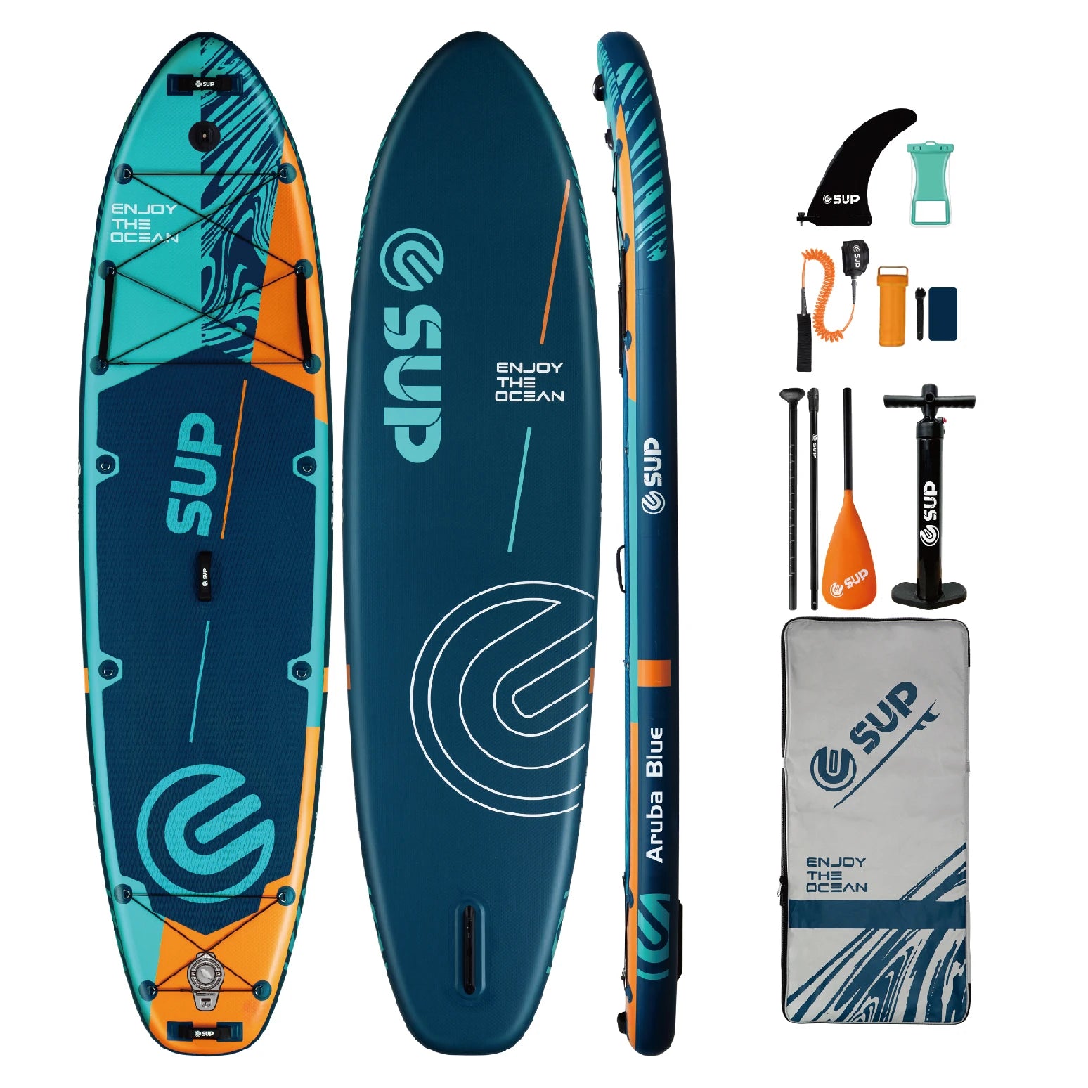Outdoor SUP Surfboard Easy to Keep Stability Impact Resistant ISUP PVC Material Action Camera Mount Water Sport