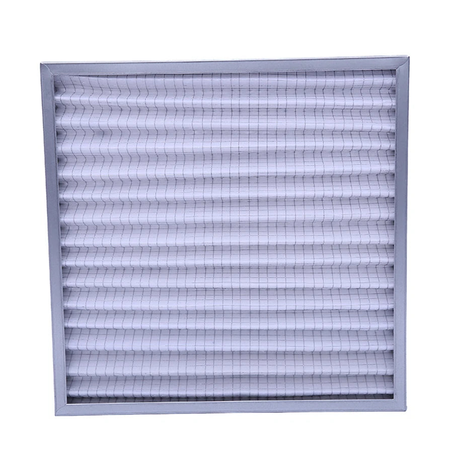 High Capacity Top Quality 592*592*46mm Wire Mesh Pleated Air Filter for Air Conditioner Synthetic Fiber