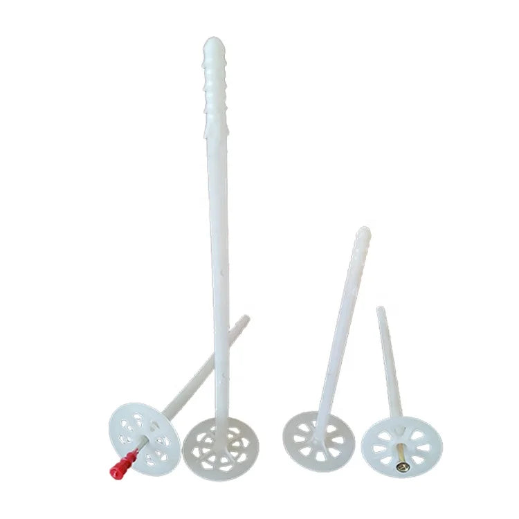 80mm 100mm Length PE/PP Thermal Insulation Fixing Anchors with Nail TiCN Finish High Bearing Capacity