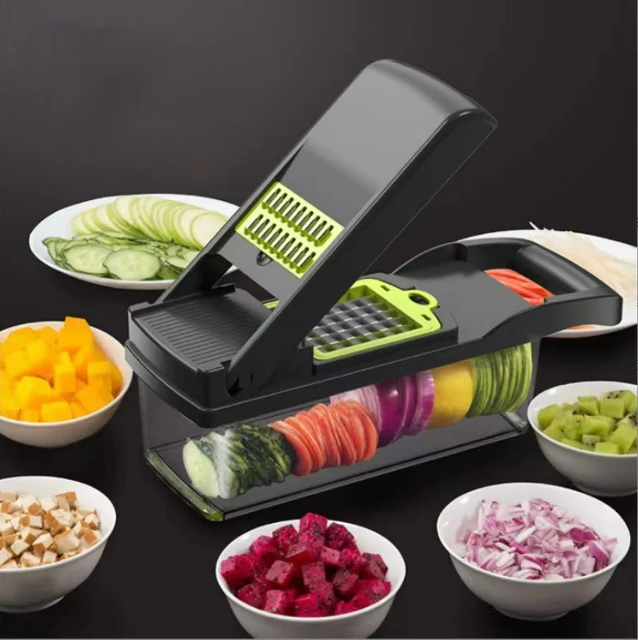 Kitchen Must Have Gadgets Household  Accessories Outdoor Portable Veggie Cutter Fruit Slicer Vegetable Chopper