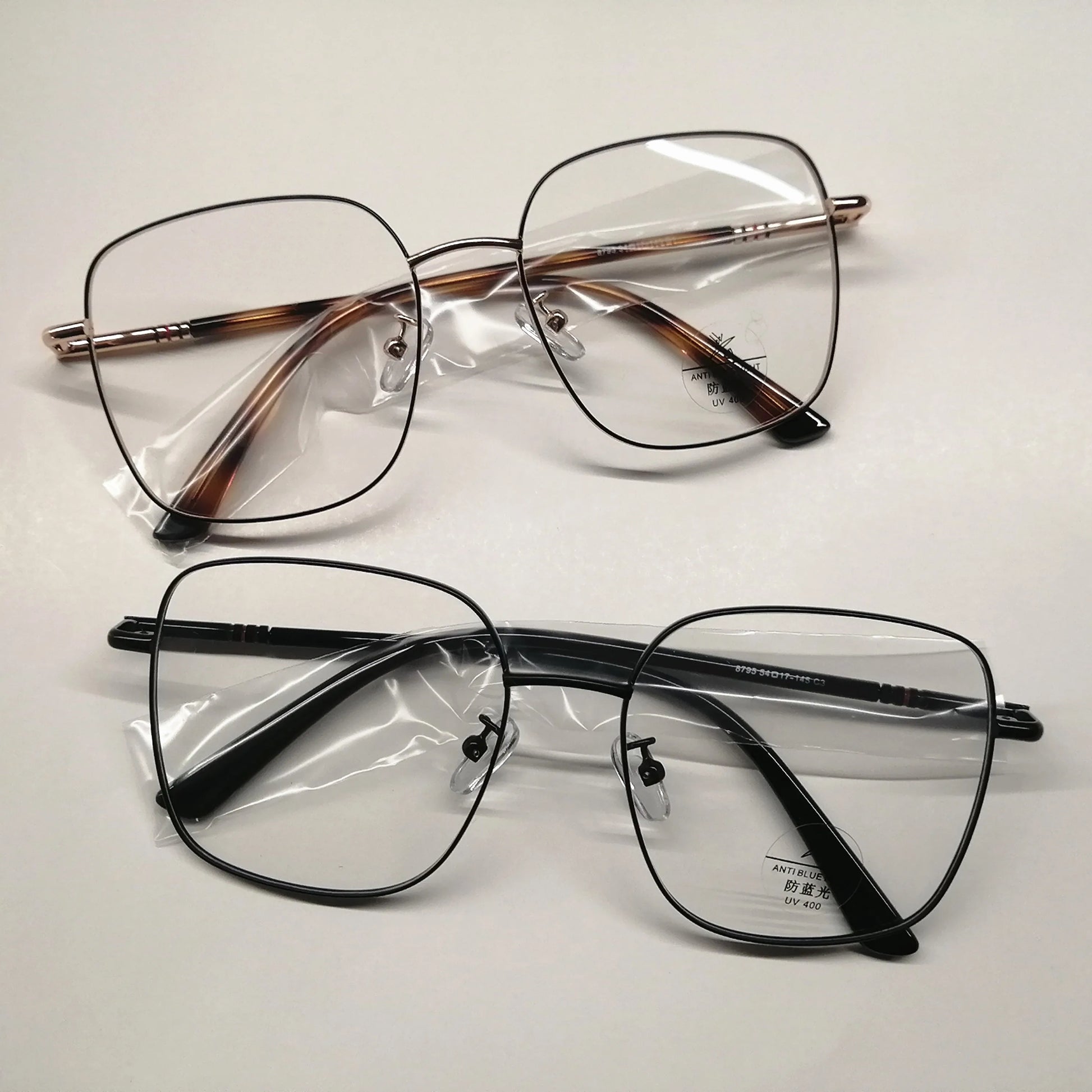 Wholesale Metal Spectacles Eyeglasses Frames Computer Glasses Anti Blue Light Blocking Glasses Women Men