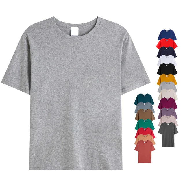 High Quality  Cotton Custom Logo Men Printing Custom T Shirt Printing Plain Oversized t Shirt High Quality Tshirts Plain t Sh