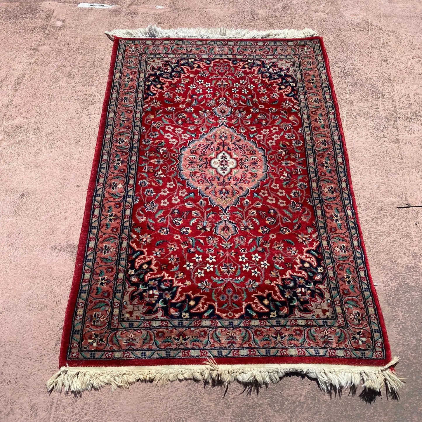 Hot Sale 3D Retro Tassel Carpet Bohemian Hand Tufted Cotton Floor Mat for Camping and Living Room Machine Made