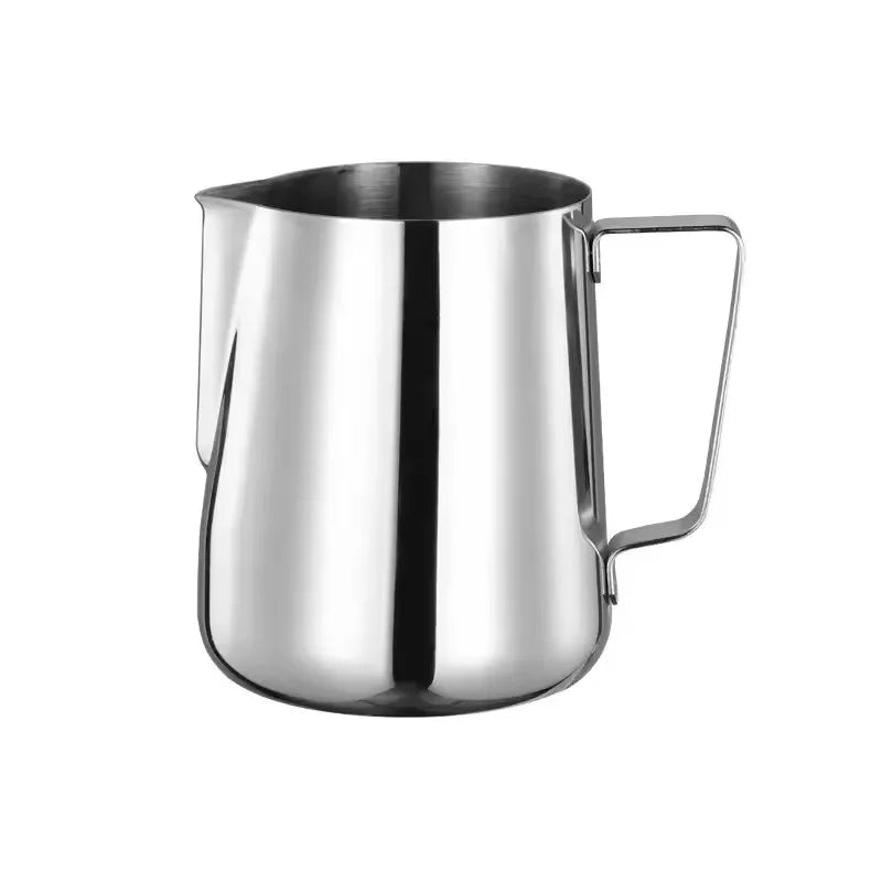 Customized Logo Milk Frother Pitcher With Scale Latte Art Frother Stainless Steel Milk Jug Milk Pitcher 350ML