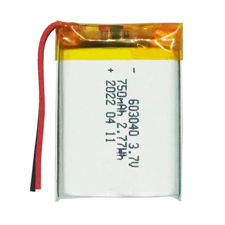 KXD Factory Customized Li-Ion Lithium Iron Battery Cells 603040 3.7v 180/200mAh CB/MSDS Long Cycle Life (1000 Cycles) LiFePO4