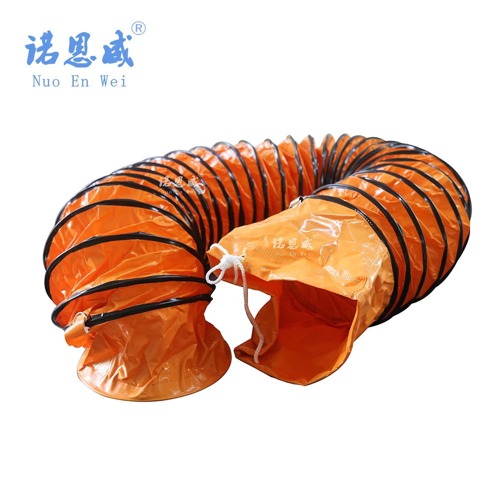 250mm 10inch 10m/piece  Compressible Ventilation Duct for Industrial Ventilation